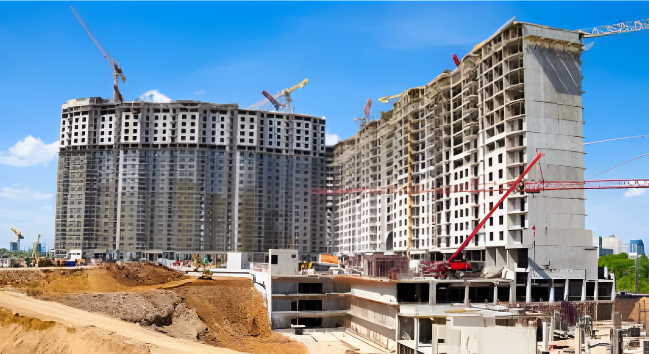 Commercial construction project